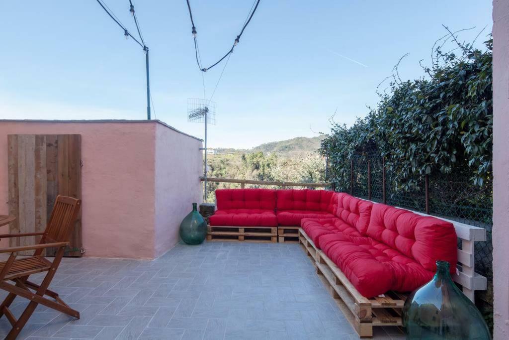 Vila Casa Sterinella Follo Alto Exteriér fotografie